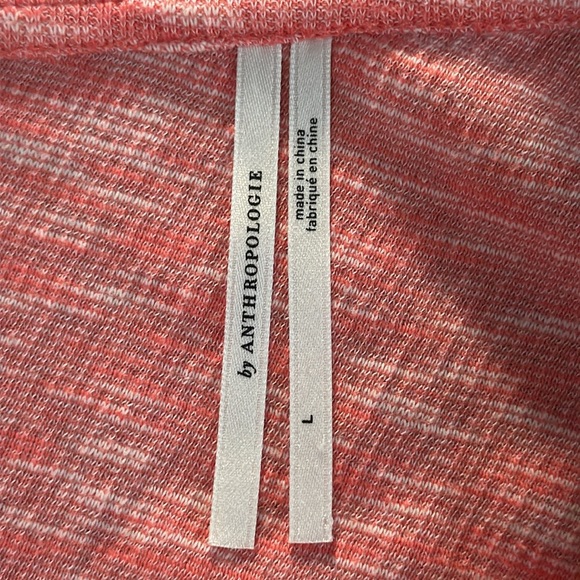 By Anthropologie Damiana Pullover Top Coral - Picture 6 of 14